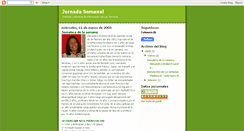 Desktop Screenshot of jornadasemanal.blogspot.com