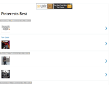 Tablet Screenshot of pinterestmobile.blogspot.com