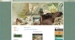 Desktop Screenshot of ladyhawwkdesigns.blogspot.com