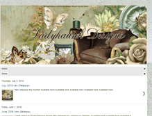 Tablet Screenshot of ladyhawwkdesigns.blogspot.com