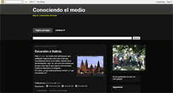 Desktop Screenshot of conociendoelmediohuerta.blogspot.com