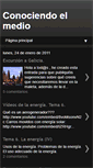 Mobile Screenshot of conociendoelmediohuerta.blogspot.com