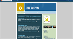 Desktop Screenshot of circocolorinto.blogspot.com