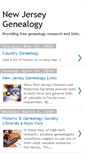 Mobile Screenshot of newjerseygenealogy.blogspot.com