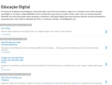 Tablet Screenshot of educacao-digital.blogspot.com