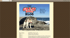 Desktop Screenshot of greatdogk9training.blogspot.com