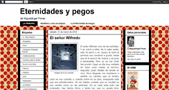 Desktop Screenshot of eternidadesypegos.blogspot.com