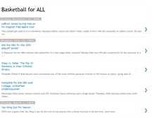 Tablet Screenshot of basketball-for-all.blogspot.com