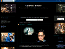 Tablet Screenshot of cloverfield-2-movie-trailer.blogspot.com