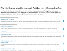 Tablet Screenshot of duftkerze.blogspot.com