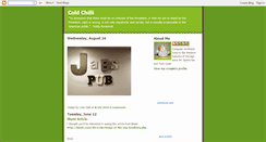 Desktop Screenshot of coldchilli.blogspot.com