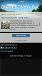Mobile Screenshot of guateponys.blogspot.com