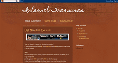 Desktop Screenshot of itreasurehunter.blogspot.com