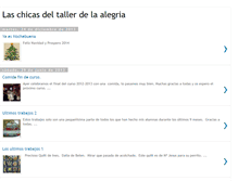 Tablet Screenshot of laschicasdeltallerdelaalegria.blogspot.com