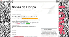 Desktop Screenshot of noivasfloripa.blogspot.com