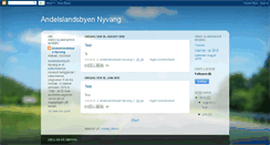 Desktop Screenshot of andelslandsbyen.blogspot.com