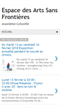 Mobile Screenshot of espacedesartssf.blogspot.com