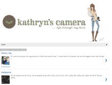Tablet Screenshot of kathrynscamera.blogspot.com