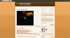 Desktop Screenshot of iurdmundo.blogspot.com