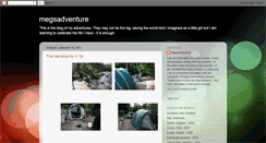 Desktop Screenshot of megsbigadventure.blogspot.com