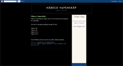 Desktop Screenshot of habecovapenskap.blogspot.com