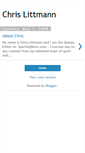 Mobile Screenshot of chrislittmann.blogspot.com