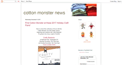 Desktop Screenshot of cottonmonster.blogspot.com