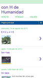 Mobile Screenshot of conhachedehumanidad.blogspot.com