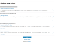 Tablet Screenshot of divinerevelations.blogspot.com