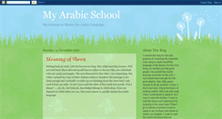 Desktop Screenshot of icanspeakarabic.blogspot.com