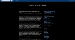 Desktop Screenshot of clubedainsonia.blogspot.com