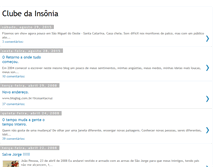Tablet Screenshot of clubedainsonia.blogspot.com