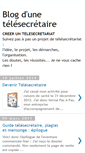 Mobile Screenshot of creer-un-telesecretariat.blogspot.com