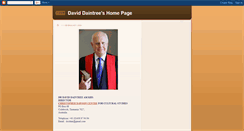 Desktop Screenshot of daviddaintree.blogspot.com