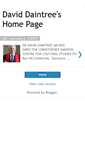 Mobile Screenshot of daviddaintree.blogspot.com