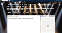 Desktop Screenshot of livestreamers.blogspot.com