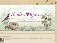 Tablet Screenshot of heidishjorne.blogspot.com