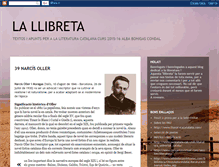 Tablet Screenshot of la-llibreta.blogspot.com