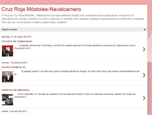 Tablet Screenshot of cruzrojamostoles.blogspot.com