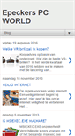 Mobile Screenshot of epeckerspcworld.blogspot.com