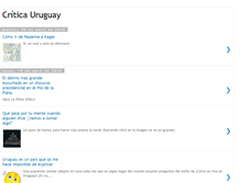 Tablet Screenshot of criticauruguay.blogspot.com