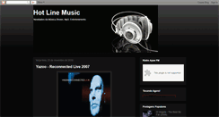 Desktop Screenshot of hotlinemusic.blogspot.com