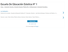 Tablet Screenshot of escueladeesteticaalvear.blogspot.com