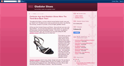 Desktop Screenshot of gladiatorshoes.blogspot.com