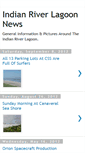 Mobile Screenshot of indianriverlagoonnews.blogspot.com