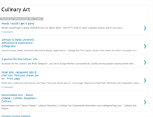 Tablet Screenshot of culinaryartschools.blogspot.com