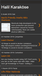 Mobile Screenshot of halilkarakose.blogspot.com
