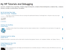Tablet Screenshot of mywptuts.blogspot.com