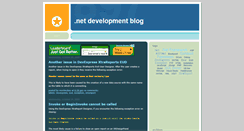 Desktop Screenshot of isdotnet.blogspot.com
