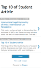 Mobile Screenshot of hukum-internasional-top10.blogspot.com